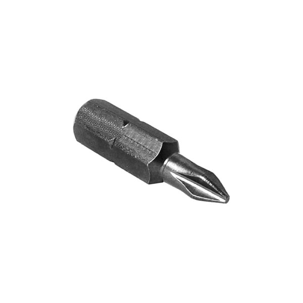 Zephyr D1224AA 1/4'' Hex Shank Insert Bit #4 Phillips | Overall Length 1'' | For Screw Recess Type Aircraft, Machine Screws